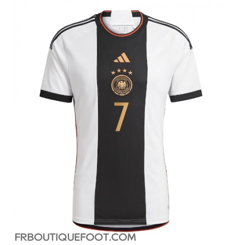 Maillot de foot Allemagne Kai Havertz #7 Domicile vêtements Monde 2022 Manches Courtes